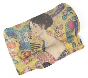 Sablio Deka Dáma s vějířem - Gustav Klimt - 150x120 cm
