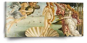 Sablio Obraz Zrození Venuše - Sandro Botticelli - 110x50 cm