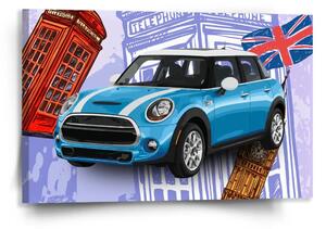 Sablio Obraz Mini sedan Londýn - 120x80 cm