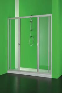 FORTE Sprchové dveře MAESTRO CENTRALE, Výška - 185 cm, Barva rámu zástěny - Plast bílý, Provedení - Univerzální, Výplň - Polystyrol 2,2 mm (acrilico), Šíře - 130 cm (BSMAC13P)