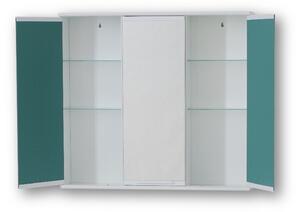 Olsen Spa Závěsná skříňka se zrcadlem TRIGA I Rozměry skříněk - 60 × 40 × 15 cm (OLNPST6040)