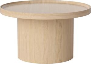 Konferenční stolek Plateau Ø74 cm, velký, více variant - Bolia Varianta: bílý dub