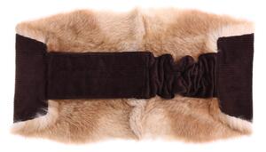 Špongr Kožešinový ledvinový pás z králíka - velikost M pro 85 až 105 cm