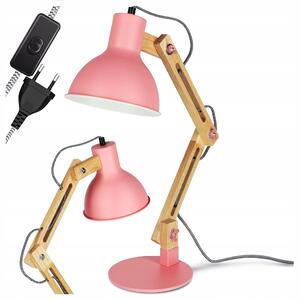 Stolní lampa E27, nastavitelná, IP20
