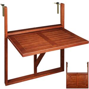 Deuba Balkonový stůl - 65 cm x 45 cm x 87 cm
