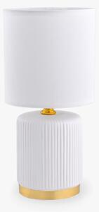 Zuma Line stolní lampa 1x40 W bílá HS8720-WH