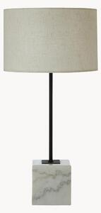 Stolní lampa ze lnu Murdoch