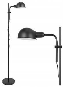 Černá stojací lampa E27 137 cm