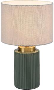 Rabalux Glovy stolní lampa 1x40 W bílá-zelená 74046
