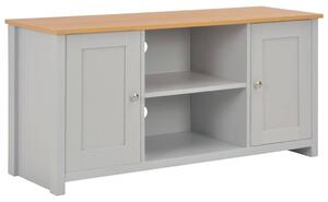 TV stolek šedý 120 x 39 x 58 cm 283740