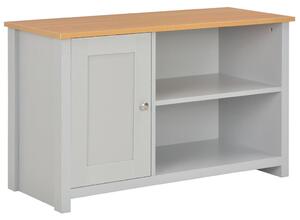 TV stolek šedý 95 x 39 x 58 cm 283739