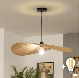 Brilagi - LED Lustr na lanku CERIA BOHO 1xE27/40W/230V pr. 80 cm rafie