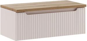 Sada skříňka Comad Nova Cashmere NOVA CASHMERE 82-80-40-1S, deska Comad Nova Oak NOVA OAK A 89-80