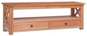 TV stolek 120 x 30 x 40 cm masivní mahagonové dřevo 283840