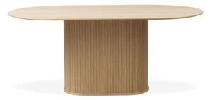Jídelní stůl Unique Furniture NOLA 95x180 cm hnědý dřevo 48302782