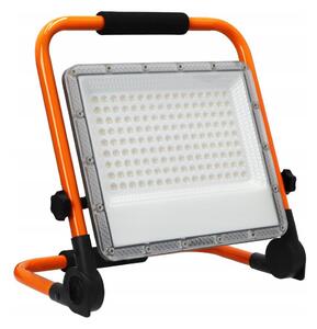 LED Reflektor se stojanem LED/100W/230V 4500K IP65 oranžová