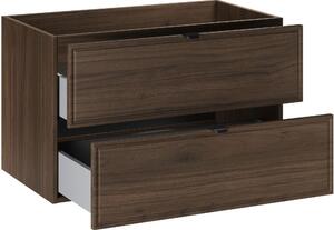Comad Terra Villa skříňka 80x46x50 cm pod umyvadlo závěsná ořechová TERRA VILLA 82-80-46-2S