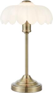 Markslöjd Kurage stolní lampa 1x40 W bílá-mosaz 109179