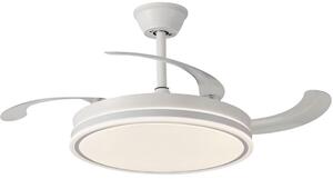 Rabalux Fluara stropní ventilátor se světlem 1x60 W bílá 71364