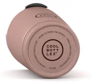 Nerezový termohrnek Cool Bottles metallic rose, 550 ml