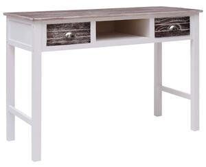 Psací stůl hnědý 110 x 45 x 76 cm dřevo 284154