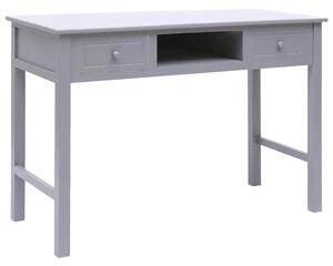 Psací stůl šedý 110 x 45 x 76 cm dřevo 284156