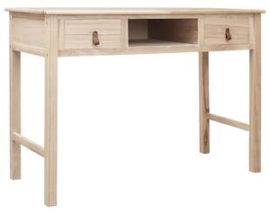 Psací stůl přírodní 110 x 45 x 76 cm dřevo 284159
