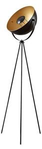 Lindby - Meline Stojací Lampa Black/Gold