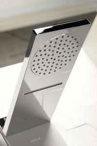 POLYSAN - SOUL 200 termostatický sprchový panel nástěnný, 210x1500mm, aluminium (78772)