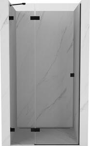 Mexen, Mexen Lunar levé výklopné sprchové dveře 70 cm, transparentní, černé - 834-070-000-70-00-L