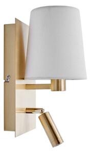 Lindby - Aiden Nástěnné Svítidlo White/Brass