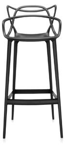 Barová židle MASTERS, v. 75 cm, více barev - Kartell Barva: šedá
