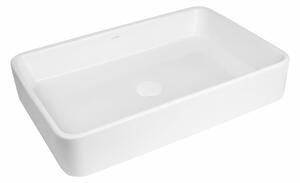 Oltens Lustra umyvadlo 60.5x35 cm obdélníkový na pult bílá 40306000
