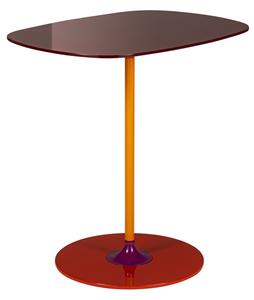 Odkládací stolek THIERRY, více variant - Kartell Barva: vínová, Výška: 45 cm