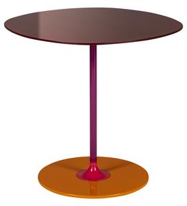 Odkládací stolek THIERRY, více variant - Kartell Barva: vínová, Výška: 45 cm
