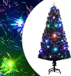 Předem osvětlený vánoční stromek se stojanem a LED 120 cm optické vlákno 284300