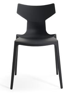 Jídelní židle RE, krémová - Kartell Barva: černá