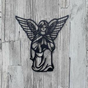 DUBLEZ | Dřevěný obraz - Anděl strážný