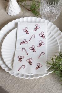 Storefactory Scandinavia Papírové ubrousky Candy Canes SF658