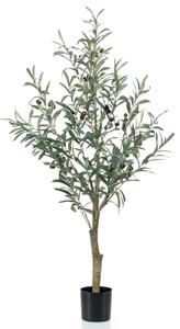 Emerald Umělý olivovník 115 cm v plastovém květináči