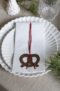 Storefactory Scandinavia Papírové ubrousky Christmas Pretzel SF659