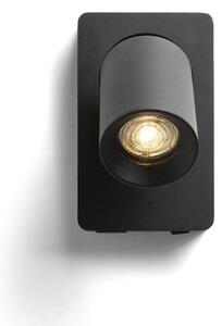 RED R13764 VOLTERA USB nástěnná černá 230V GU10 50W - RED - DESIGN RENDL