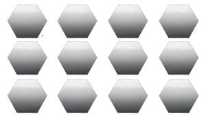 Živá Zeď Samolepicí zrcadlové dekorace Hexagon