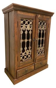 SOB Nábytek - Masivní malá skříň z palisandru India - CRT-97