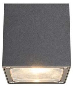 Lucande - Tanea LED Venkovní Stropní Lampa 12x12 Dark Grey