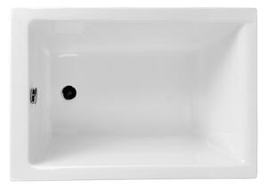Polimat Akrylátová obdélníková vana Capri 100x70 (120x70) Barva: Bílá, Rozměry: 100x70x54,5 cm, Varianta: Capri 100x70 - 00846
