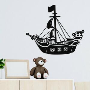 DUBLEZ | Nálepka na zeď pro chlapce - Pirátská loď