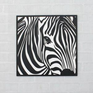 DUBLEZ | Moderní obraz ze dřeva - Zebra