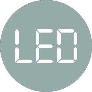 Kosmetické nástěnné LED zrcadlo LUMI, montáž bez vrtání