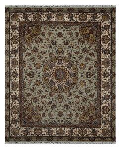 ORIENTÁLNÍ KOBEREC, 90/160 cm krémová, zelená Cazaris - Orientální koberce